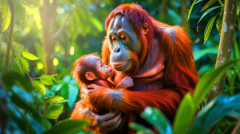 Bornean Orangutan Birth at LA Zoo Sparks Hope for Species, First New Arrival in Nearly 15 Years
